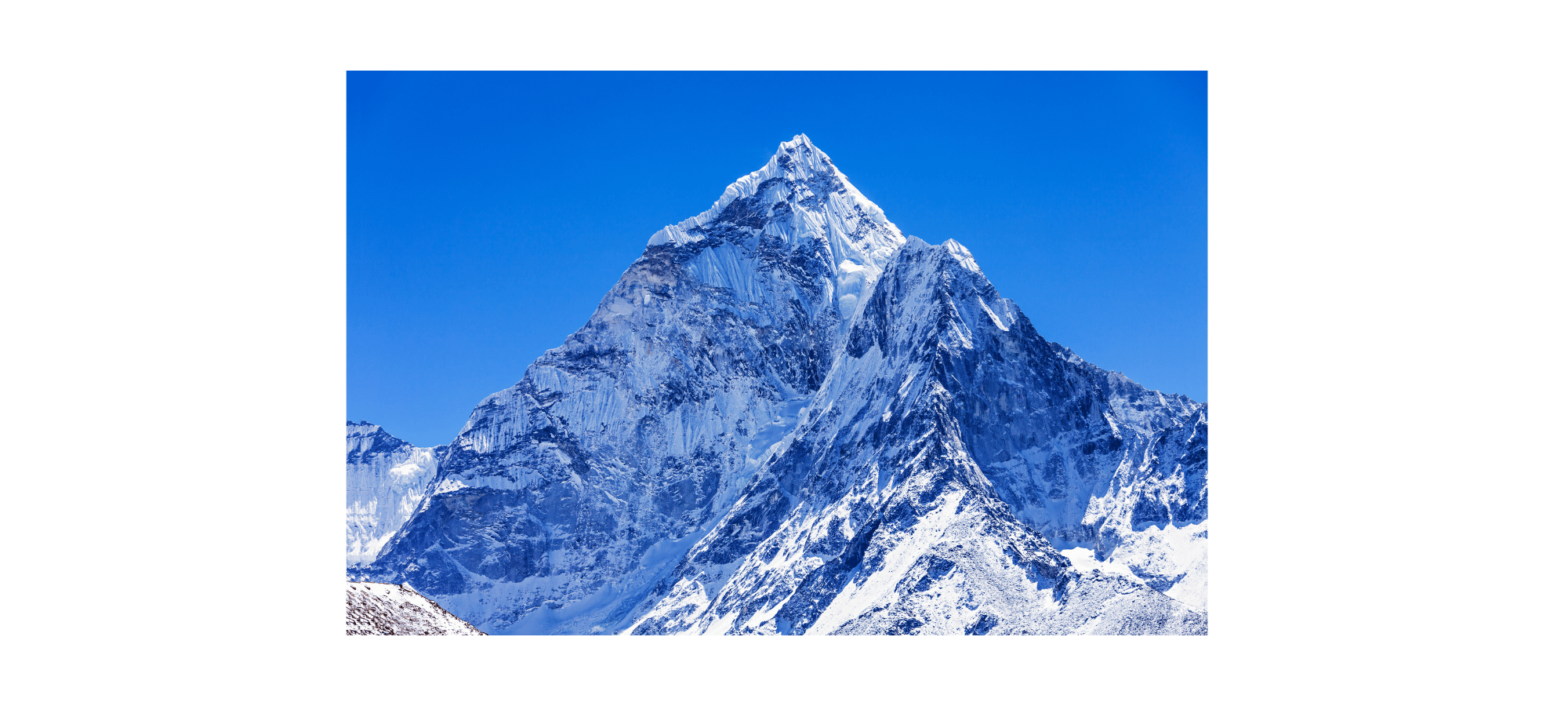 Mountain Flight View Mt Everest 8848m