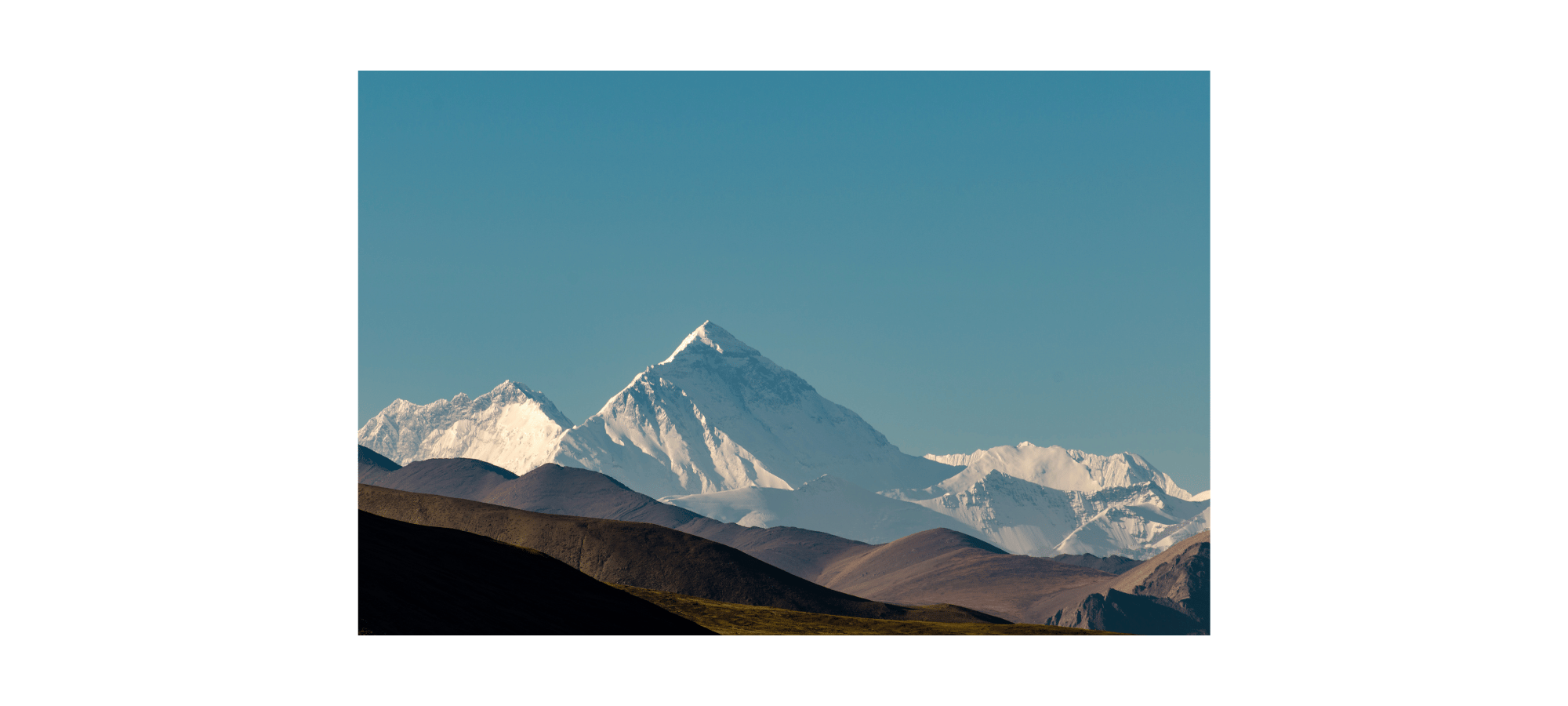 Mountain Flight View Mt Everest 8848m