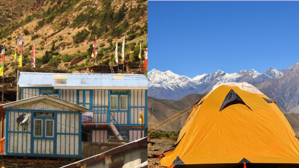 Nepal Teahouse Trekking vs. Camping Trekking